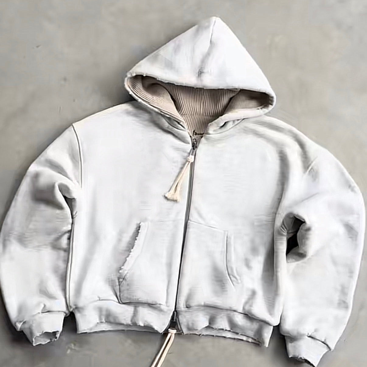 Reversible Multicolor Thermal Hoodie