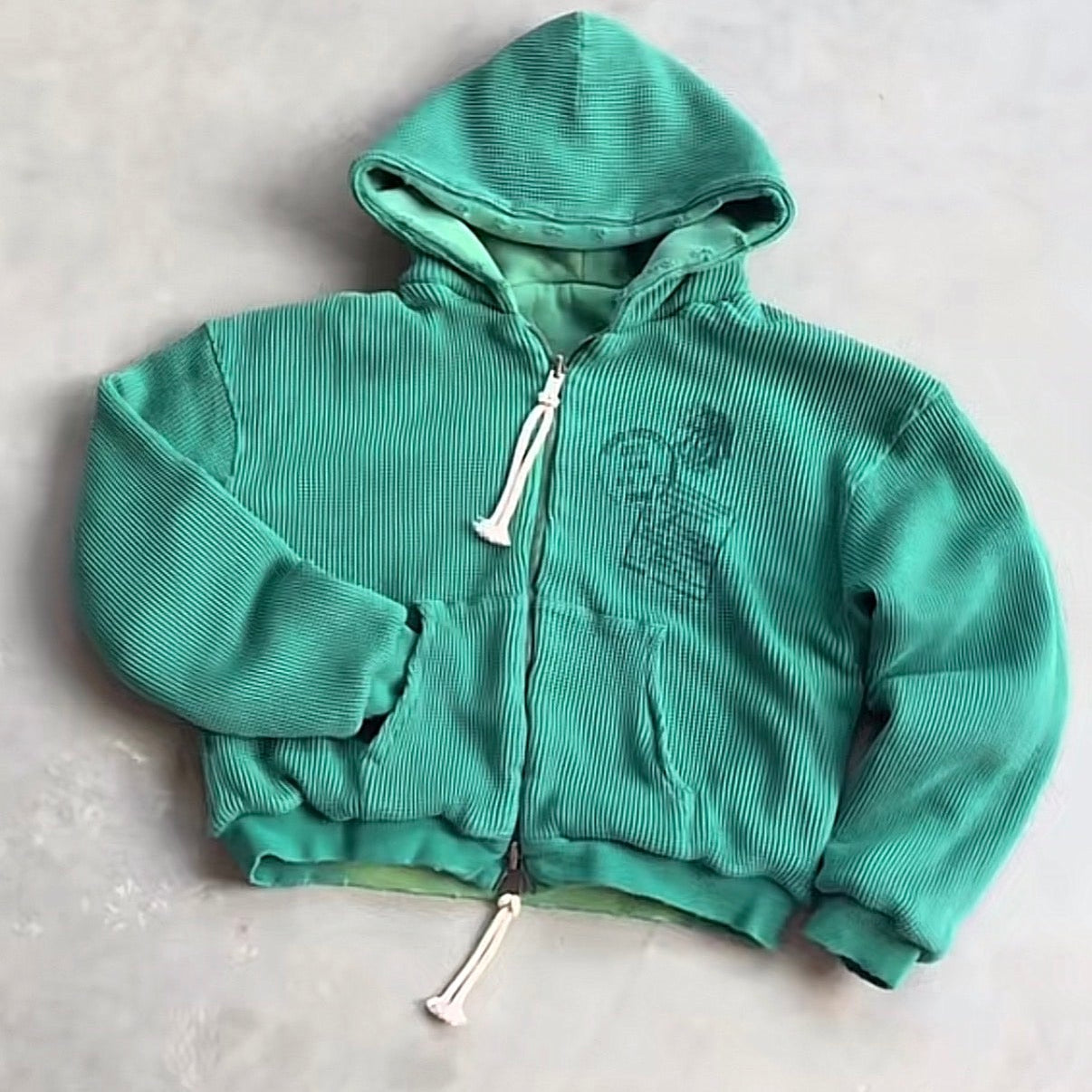 Reversible Multicolor Thermal Hoodie