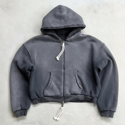 Reversible Multicolor Thermal Hoodie