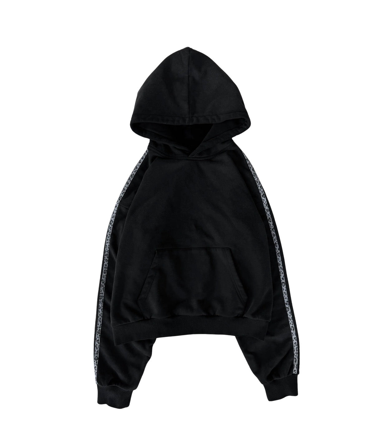 Snow Leopard Striped Hoodie