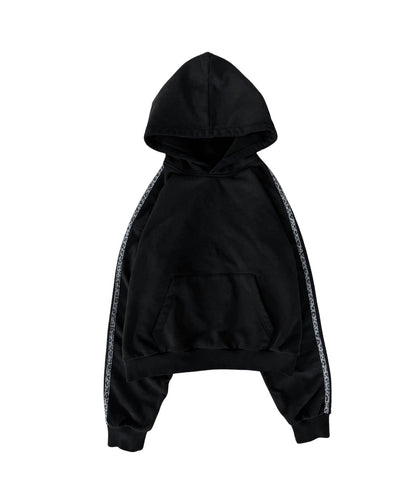 Snow Leopard Striped Hoodie